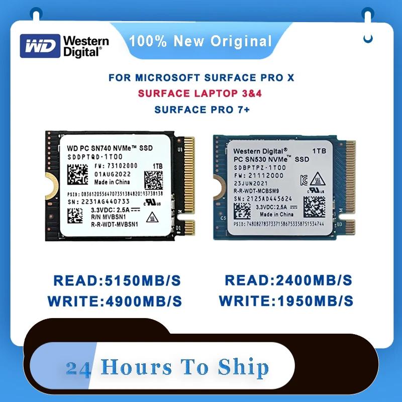   ũμƮ ǽ  X ǽ Ʈ 3  WD SN740 SN530 M.2 2230 SSD, 1TB 2TB 512GB NVMe PCIe Gen4 x4